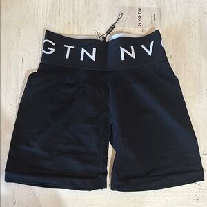 NVGTN Black Seamless Shorts